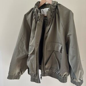 Anthropologie Army Green Jacket - Large
